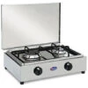 Parker® Fornello A Gas 2F Inox -Brunne Camping fornello a gas inox 200