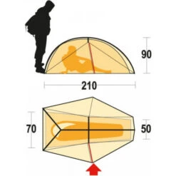 Tenda Ferrino Nemesi 1 -Brunne Camping nemesi 1 1 2