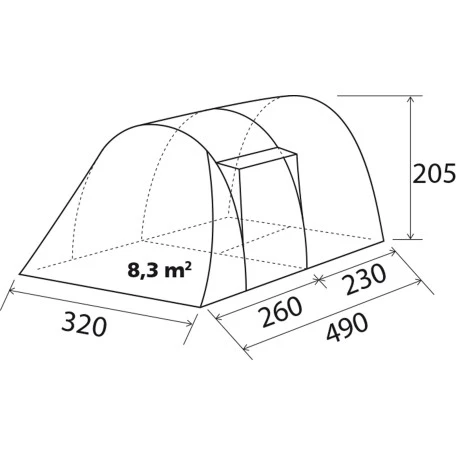 Tenda Brunner Arquis Outdoor 5 4 Tenda Brunner Arquis Outdoor 5 - immagine 2