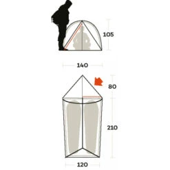 Tenda Ferrino Manaslu 2 -Brunne Camping tenda ferrino manaslu 2 quattro stagioni leggera compatta struttura duralluminio giunti radiali 2