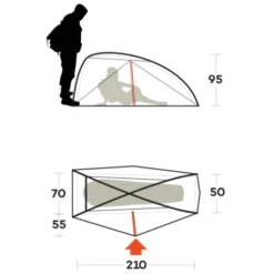Tenda Ferrino Nemesi 1 PRO -Brunne Camping tenda ferrino nemesi 1 pro leggera intuitiva struttura interna rapido montaggio hiker ciclismo 6