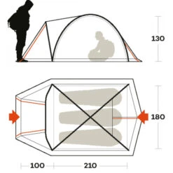 Tenda Ferrino Tenere 3 -Brunne Camping tenda ferrino tenere 3 stagioni essenziale semplie montaggio facile buona abitabilita 2