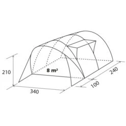 Veranda Brunner Albatros -Brunne Camping veranda albatros 3