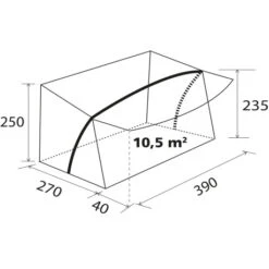 Veranda Brunner Alice -Brunne Camping veranda alice 2