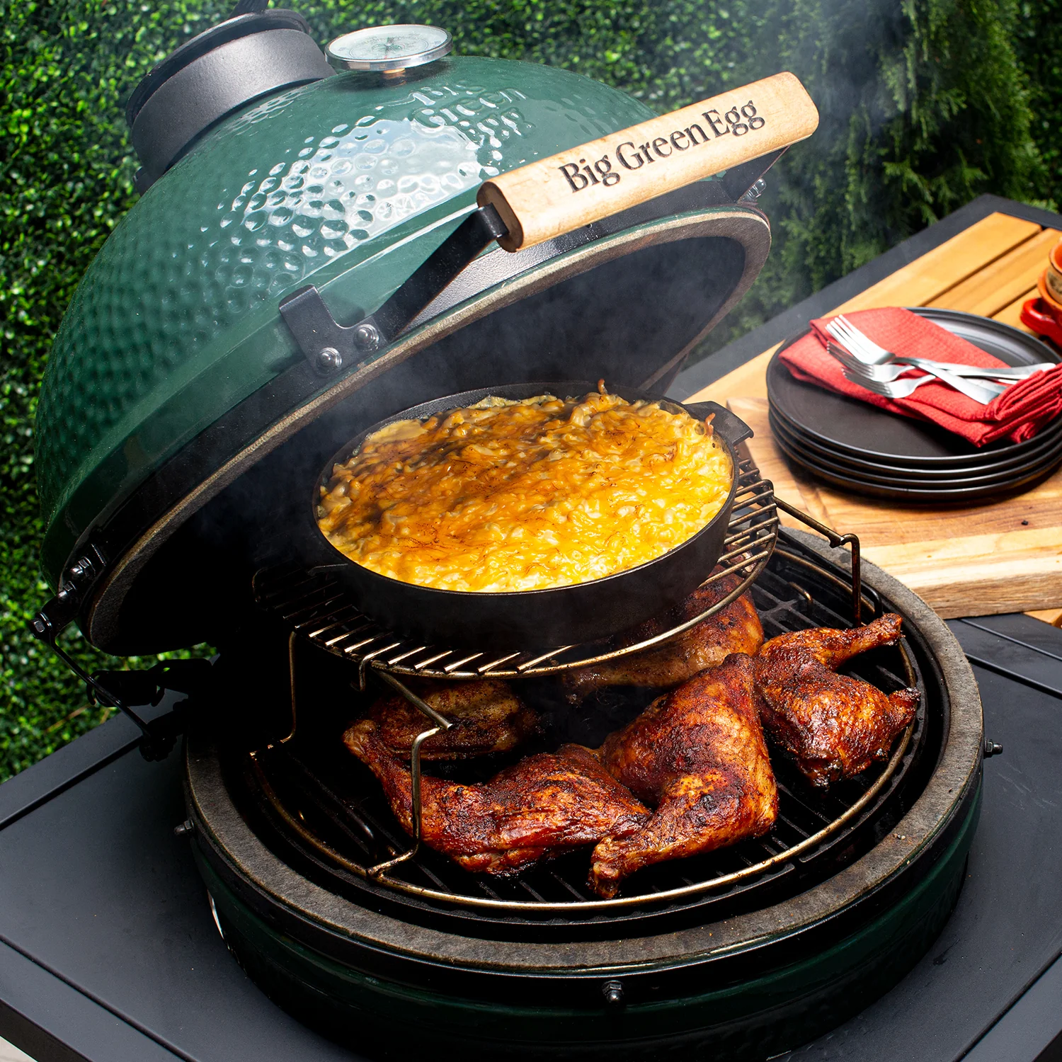 Brunne Camping -Brunne Camping large big green egg lifestyle 1500x